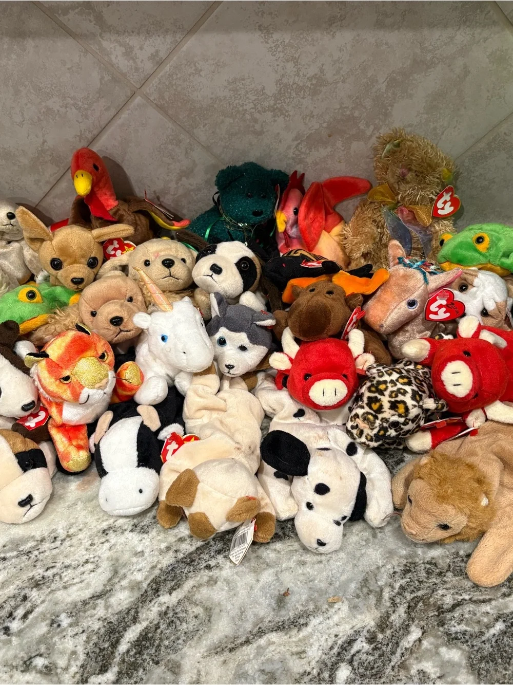 Ty Plush Beanie Baby Small Pets - Multi Color Mix